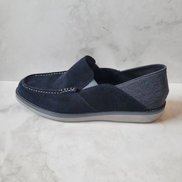 Rockport Tucker Venetian Slip-On Men's Casual Blue Size 11 - Picture 1 of 11